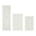 thumbnail image 1 of Better Trends Luxury Bath Rug 3 Piece Set 100% Cotton Tufted Bathroom Rug Water Absorbent, Reversible Machine Washable Runner Mat for Bathroom Floor Decor, Tub, Laundry Room Ivory Lux Collection, 1 of 4