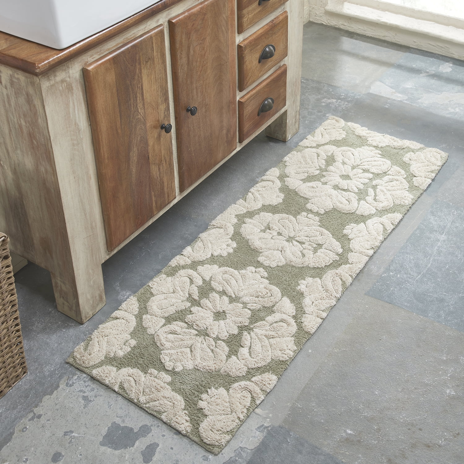 Greyton Ikat Bath Rug