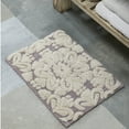 thumbnail image 1 of Better Trends 24" x 40" Bathroom Rugs 100% Cotton Soft Water Absorbent Non Slip Bath Mat Machine Washable Rug (Gray) Medallion Collection, 1 of 6