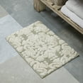 thumbnail image 1 of Better Trends 24" x 40" Bathroom Rugs 100% Cotton Soft Water Absorbent Non Slip Bath Mat Machine Washable Rug (Sage) Medallion Collection, 1 of 6