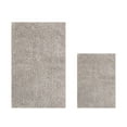 thumbnail image 1 of Better Trends 2 Piece Bathroom Rug Set 100% Polyester (17" x 24" | 24" x 40") Bath Rug, Water Absorbent Non-Slip Bath Mat Machine Washable Micro Plush Collection - Beige, 1 of 6