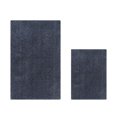 thumbnail image 1 of Better Trends 2 Piece Bathroom Rug Set 100% Polyester (17" x 24" | 24" x 40") Bath Rug, Water Absorbent Non-Slip Bath Mat Machine Washable Micro Plush Collection - Charcoal, 1 of 6
