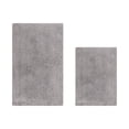 thumbnail image 1 of Better Trends 2 Piece Bathroom Rug Set 100% Polyester (17" x 24" | 21" x 34") Bath Rug, Water Absorbent Non-Slip Bath Mat Machine Washable Micro Plush Collection - Gray, 1 of 6