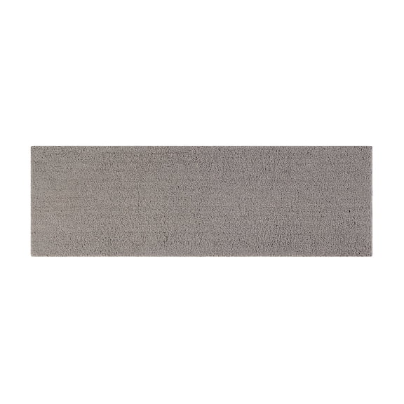 Better Trends Long Runner Bathroom Rug Extra Soft Non-Slip Bath Mat Water Absorbent 100% Polyester Machine Washable Mat 20" x 60" Micro Plush Collection - Beige