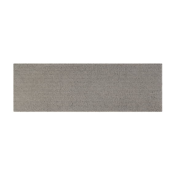 Better Trends Long Runner Bathroom Rug Extra Soft Non-Slip Bath Mat Water Absorbent 100% Polyester Machine Washable Mat 20" x 60" Micro Plush Collection - Beige