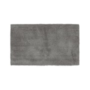 Better Trends Bath Room Rugs Tufted 100% Polyester 21" x 34" Bath Rug, Water Absorbent Non-Slip Bath Mat Machine Washable Micro Plush Collection - Gray