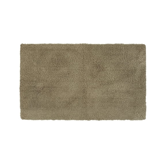 Better Trends Bath Room Rugs Tufted 100% Polyester 24" x 40" Bath Rug, Water Absorbent Non-Slip Bath Mat Machine Washable Micro Plush Collection - Beige
