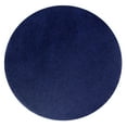 thumbnail image 1 of Better Trends 30'' Round Shape Bathroom Rug Tufted 100% Polyester Water Absorbent Non-Slip, Machine Washable Micro Plush Collection - Navy, 1 of 6