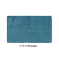 thumbnail image 1 of Better Trends Bath Room Rugs Tufted 100% Polyester 21" x 34" Bath Rug, Water Absorbent Non-Slip Bath Mat Machine Washable Micro Plush Collection - Teal, 1 of 4