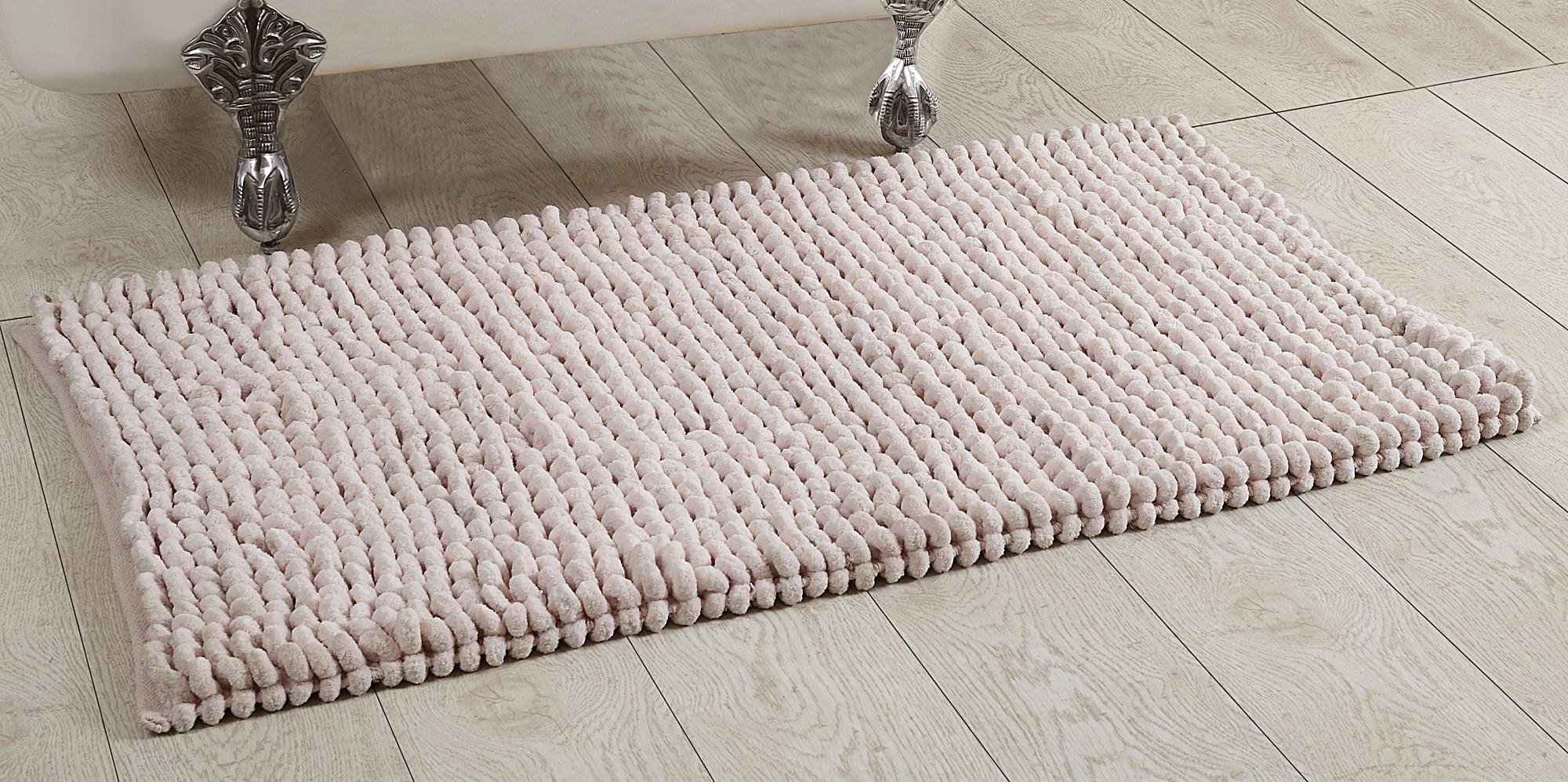 Better Trends Noodle Tufted Bath Mat Rug 100 Micro Polyester, 27" x 45