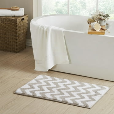 Better Trends Pegasus 100% Cotton 3 Piece Bath Mat & Towel - Beige