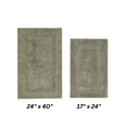 thumbnail image 1 of Better Trends Premium 2 Piece Bathroom Rug Set 100% Cotton, Extra Soft Tufted Bath Mat, Water Absorbent & Reversible Mat, Beige Lux Collection, 1 of 2