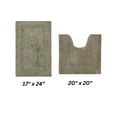 thumbnail image 1 of Better Trends Premium 2 Piece Bathroom Rug Set 100% Cotton, Extra Soft Tufted Bath Mat, Water Absorbent & Reversible Mat, Beige Lux Collection, 1 of 2