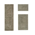 thumbnail image 1 of Better Trends Premium 3 Piece Bathroom Rug Set 100% Cotton, Extra Soft Tufted Bath Mat, Water Absorbent & Reversible Mat, Beige Lux Collection, 1 of 2
