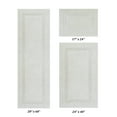 thumbnail image 1 of Better Trends Premium 3 Piece Bathroom Rug Set 100% Cotton, Extra Soft Tufted Bath Mat, Water Absorbent & Reversible Mat, Ivory Lux Collection, 1 of 7