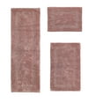 thumbnail image 1 of Better Trends Premium 3 Piece Bathroom Rug Set 100% Cotton, Extra Soft Tufted Bath Mat, Water Absorbent & Reversible Mat, Pink Lux Collection, 1 of 2