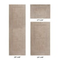 thumbnail image 1 of Better Trends Premium 3 Piece Bathroom Rug Set 100% Cotton, Extra Soft Tufted Bath Mat, Water Absorbent & Reversible Mat, Sand Lux Collection, 1 of 7