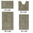 thumbnail image 1 of Better Trends Premium 4 Piece Bathroom Rug Set 100% Cotton, Extra Soft Tufted Bath Mat, Water Absorbent & Reversible Mat, Beige Lux Collection, 1 of 2