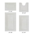thumbnail image 1 of Better Trends Premium 4 Piece Bathroom Rug Set 100% Cotton, Extra Soft Tufted Bath Mat, Water Absorbent & Reversible Mat, Ivory Lux Collection, 1 of 8