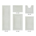 thumbnail image 1 of Better Trends Premium 5 Piece Bathroom Rug Set 100% Cotton, Extra Soft Tufted Bath Mat, Water Absorbent & Reversible Mat, Ivory Lux Collection, 1 of 9
