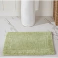 thumbnail image 1 of Better Trends 17" x 24" Premium Bathroom Rugs 100% Cotton Soft Reversible Tufted Bath Mat Water Absorbent Bath Rug Ideal for Bathroom Shower and Tub Use (Sage) Edge Collection, 1 of 4
