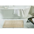 thumbnail image 1 of Better Trends 21" x 34" Premium Bathroom Rugs 100% Cotton Soft Reversible Tufted Bath Mat Water Absorbent Bath Rug Ideal for Bathroom Shower and Tub Use (Sand) Edge Collection, 1 of 4