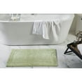 thumbnail image 1 of Better Trends 21" x 34" Premium Bathroom Rugs 100% Cotton Soft Reversible Tufted Bath Mat Water Absorbent Bath Rug Ideal for Bathroom Shower and Tub Use (Sage) Edge Collection, 1 of 4
