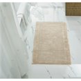 thumbnail image 1 of Better Trends 24" x 40" Premium Bathroom Rugs 100% Cotton Soft Reversible Tufted Bath Mat Water Absorbent Bath Rug Ideal for Bathroom Shower and Tub Use (Sand) Edge Collection, 1 of 4