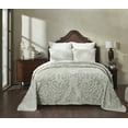 thumbnail image 1 of Better Trends 3 Piece Queen Bedspread Set 100% Cotton Tufted Floral Vineyard Pattern Soft & Luxurious Feel, Machine Washable (Sage) Rylee Collection, 1 of 8