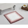 thumbnail image 1 of Better Trends Square Bath Mat 24" x 24", 100% Cotton Non Slip Bathroom Rug, Water Absorbent, Machine Washable Bath Rug, Rose - Torrent Collection, 1 of 6