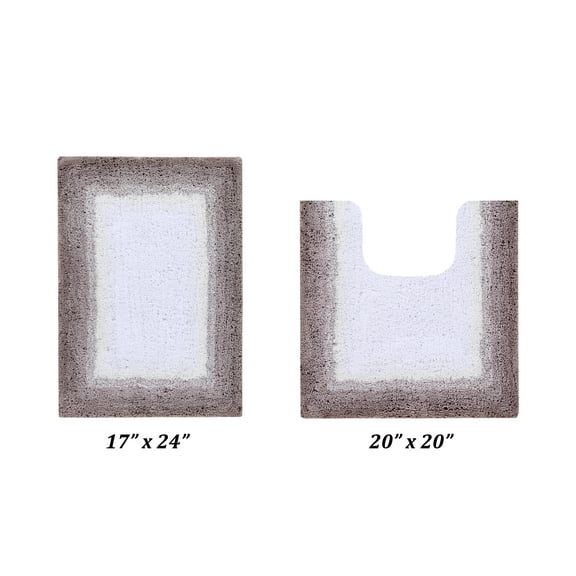 Better Trends 2 Piece Bathroom Rug Set, 100% Cotton, Extra Soft Tufted Bath Mat, Water Absorbent & Non Slip Bath Rug, (Beige) Torrent Collection