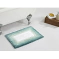 thumbnail image 1 of Better Trends 21" x 34" Bathroom Rug 100% Cotton Bath Rug Water Absorbent & Non Slip Bath Mat (Turquoise) Torrent Collection, 1 of 6