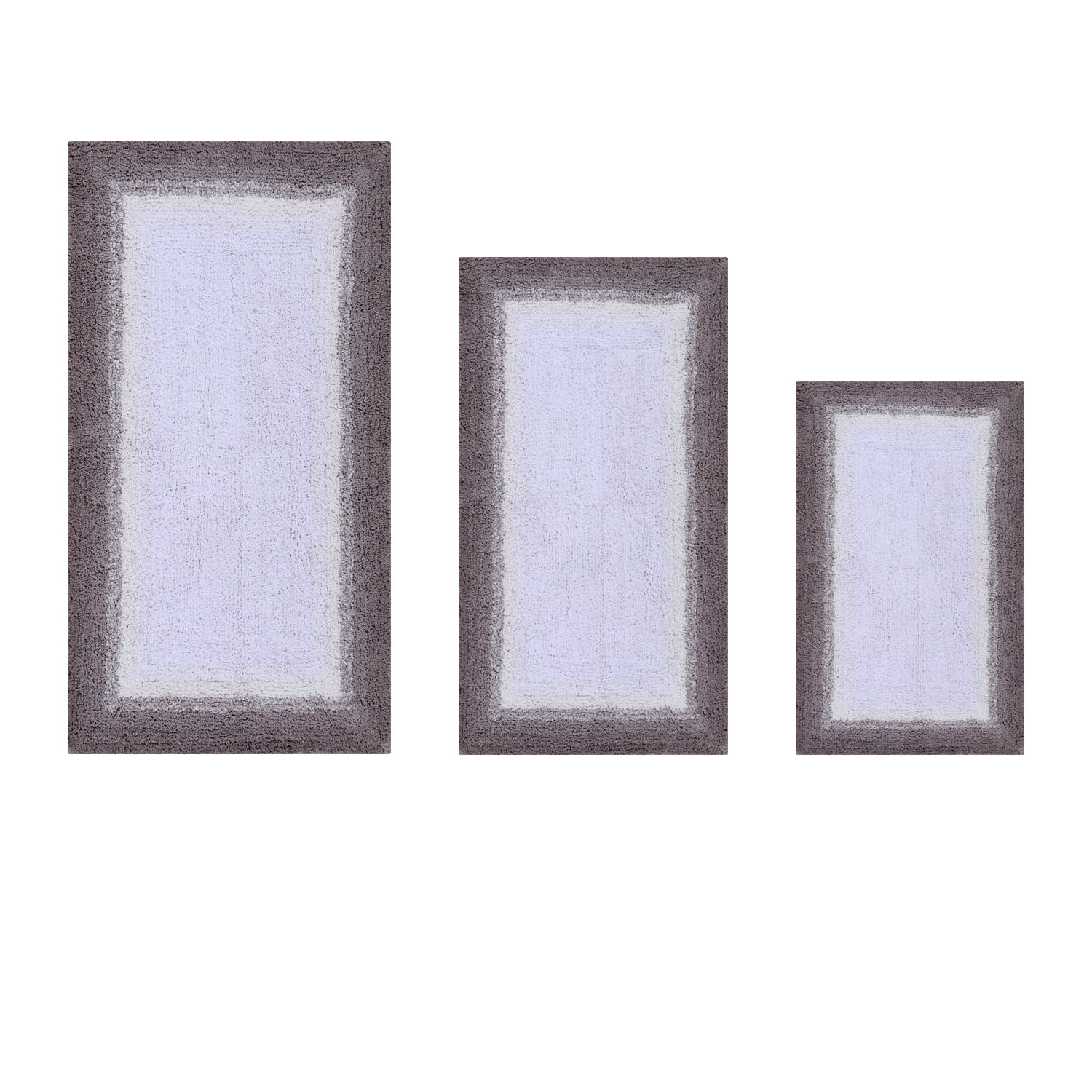 Better Trends 3 Piece Bathroom Rug Set, 100% Cotton, Extra Soft Tufted Bath Mat, Water Absorbent & Non Slip Bath Rug, (Beige) Torrent Collection