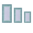 thumbnail image 1 of Better Trends 3 Piece Bathroom Rug Set, 100% Cotton, Extra Soft Tufted Bath Mat, Water Absorbent & Non Slip Bath Rug, (Turquoise) Torrent Collection, 1 of 6