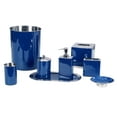 thumbnail image 1 of Better Trends Trier 8 Piece Stainless Steel Bath Accessories Set, for Adult - Blue, 1 of 9