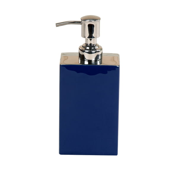 Better Trends Trier Bathroom Accessories, 100% Stainless Steel, Lotion Dispenser, Blue