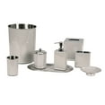 thumbnail image 1 of Better Trends Trier Stainless Steel 8 Piece Bath Accessories Set, for All Ages - Gray, 1 of 9