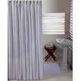 thumbnail image 1 of Better Trends Wave Shower Bath Rug, 100% Cotton, 2 Piece Set, White, 1 of 3