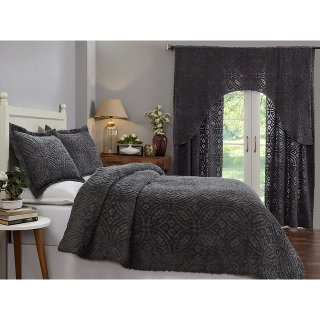 Better Trends Wedding Ring Comforter Set Collection 100 Cotton Tufted