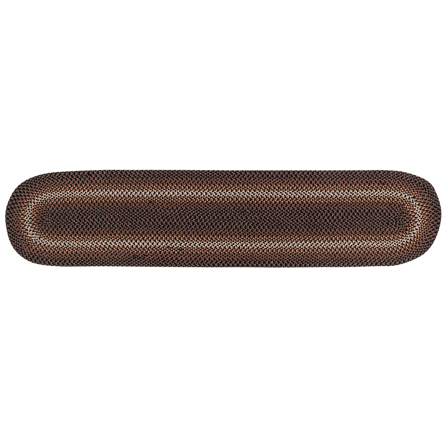 Better Trends Woodbridge 100 Wool 24" x 108" Braided Rug, Indoor use