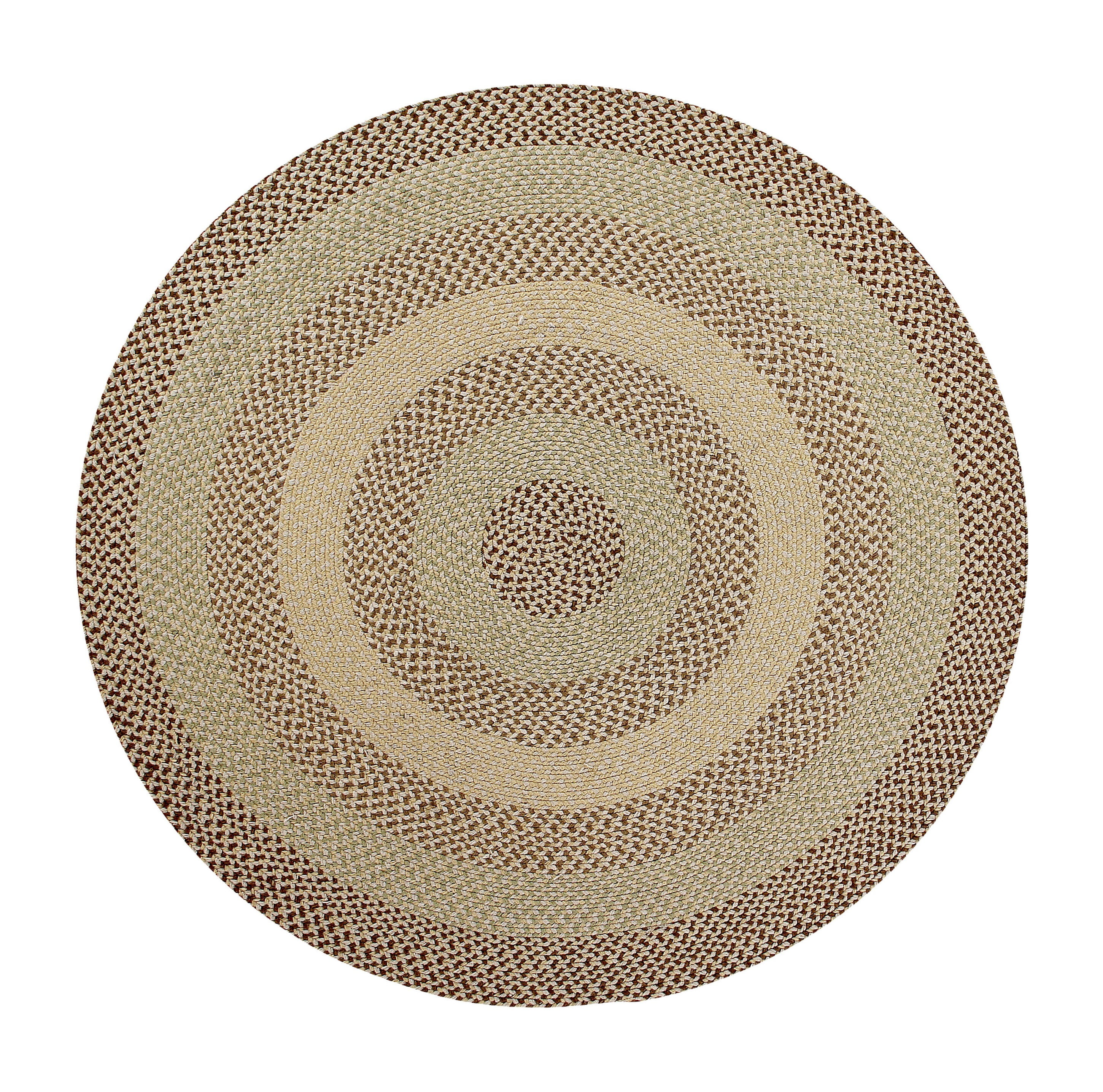 Better Trends Round Braided Rug 72