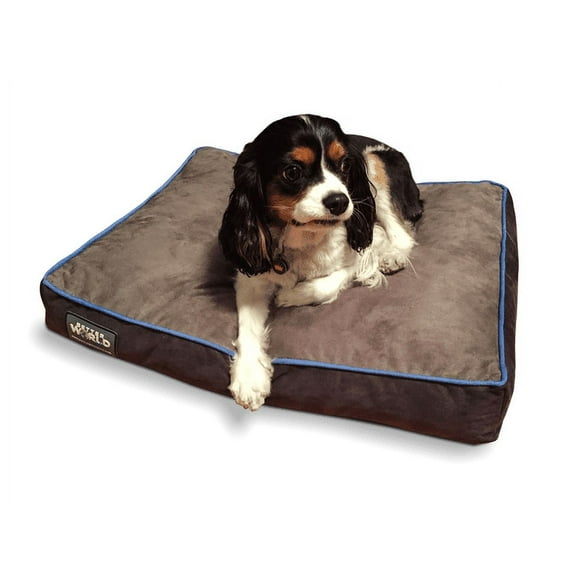 Better World Pets Orthopedic Dog Bed, Waterproof, Premium Memory Foam Washable Dog Bed, Small