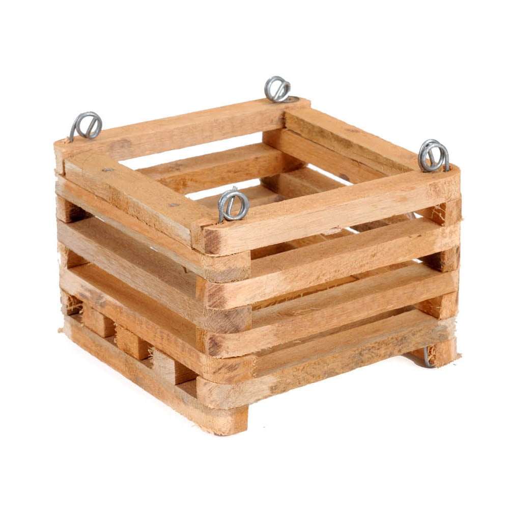 Better-gro 4" Cedar Slat Basket For Hanging Orchids
