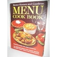 thumbnail image 1 of Pre-Owned Better Homes and Gardens Menu Cook Book (Hardcover) 0696005506 9780696005503, 1 of 1