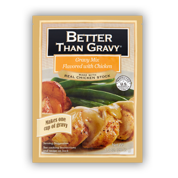 Better than Gravy Gravy Mix Flavored with Chicken 1 oz Pack of 3