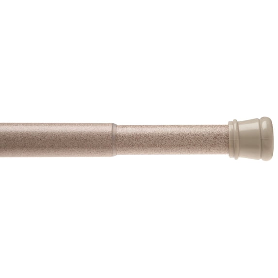 BetterBath Adjustable Steel Shower Curtain Tension Rod (41" - 72") - Antique White