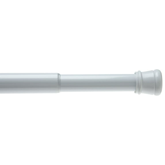 BetterBath Adjustable Steel Shower Curtain Tension Rod (41" - 72") - White