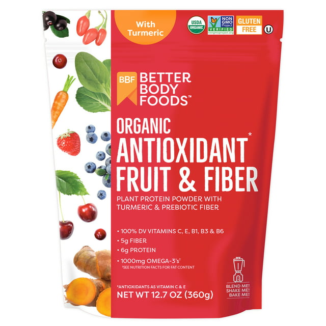 BetterBody Foods Antioxidant Fruit & Fiber Powder, 12.7 oz, Pack of 1