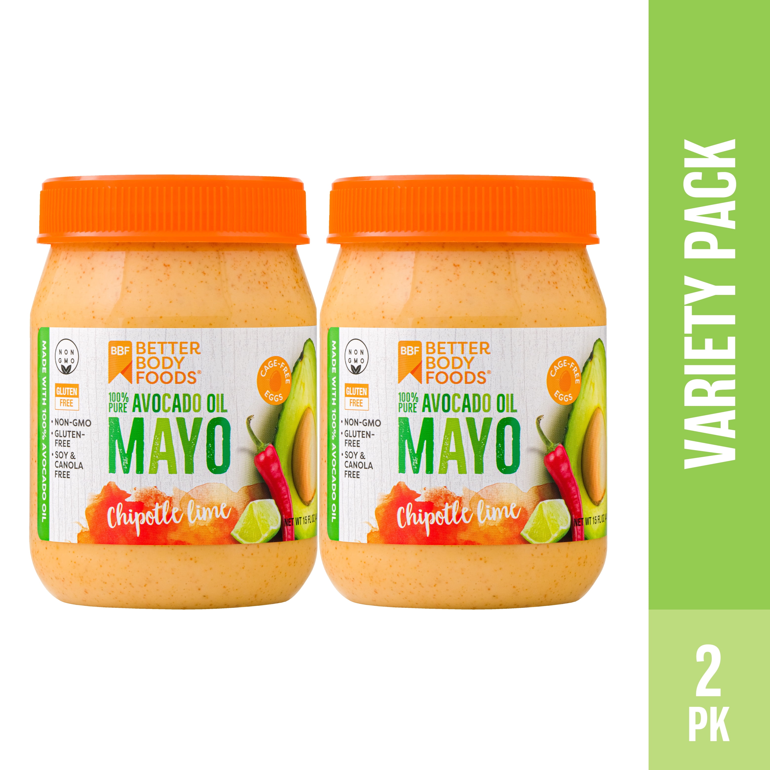 https://i5.walmartimages.com/seo/BetterBody-Foods-Avocado-Oil-Mayonnaise-with-Chipotle-Lime-15-Oz-2-Pack_94b929d7-0441-447d-be3e-29f77d5a9d98_2.6f59049c998a6adfb468a8577bdc4135.jpeg