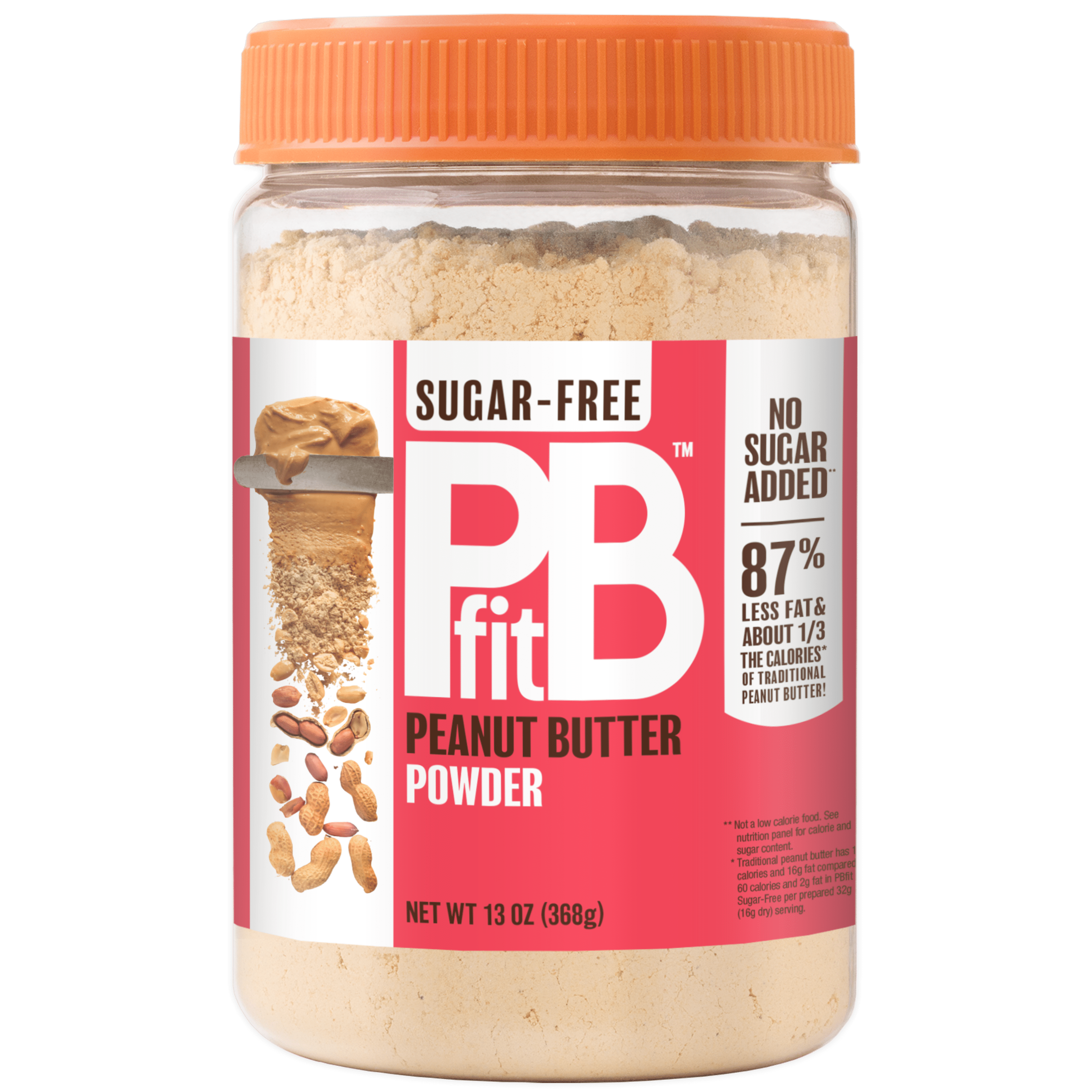 BetterBody Foods PBfit SugarFree Peanut Butter Powder (13oz)